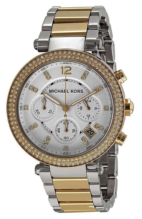 original michael kors mk5626 damenuhr parker edelstahl|Michael Kors Parker Glitz Silver Dial Two.